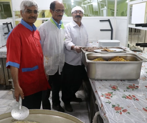 مراسم ضیافت افطاری اساتید و کارکنان دانشگاه