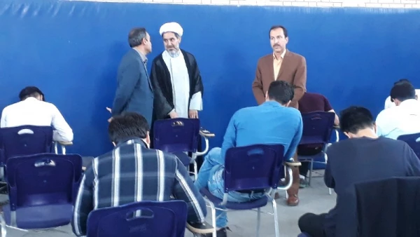 بازدید دکتر توان از فرایند برگزاری امتحانات پایانی نیمسال دوم سال تحصیلی 98-97 در دانشگاه فرهنگیان کرمان