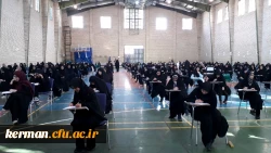 بازدید دکتر توان از فرایند برگزاری امتحانات پایانی نیمسال دوم سال تحصیلی 98-97 در دانشگاه فرهنگیان کرمان