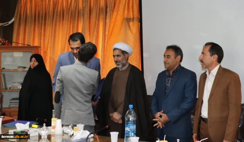 مراسم تودیع و معارفه مسئولین بسیج دانشجویی دانشگاه