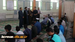 تقدیر از خادمین و فعالین برپایی و اقامه نماز در پردیس خواجه نصیرالدین طوسی دانشگاه فرهنگیان کرمان