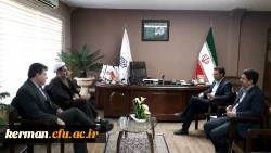 دیدار با مهندس واعظی نژاد مدیریت اداره کل نوسازی، توسعه و تجهیز مدارس استان