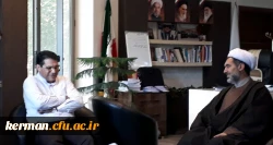 نشست مشترک رئیس دانشگاه فرهنگیان کرمان با دکتر رودری رئیس سازمان مدیریت و برنامه ریزی استان