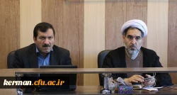 شورای اداری دانشگاه فرهنگیان کرمان با حضور دکتر خاکی