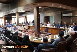 جلسه معارفه و تکریم مسئولین جدید و سابق دفتر نهاد مقام معظم رهبری