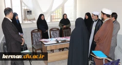 بازدید از مراحل انجام مصاحبه داوطلبان ورود به دانشگاه فرهنگیان
