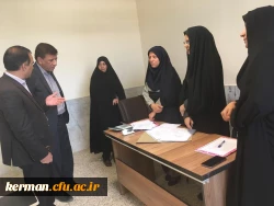 بازدید مدیر کل آموزش و پرورش کرمان از پردیس شهید باهنر کرمان