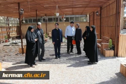 بازدید رئیس دانشگاه فرهنگیان استان کرمان از پردیس شهید باهنر کرمان (خواهران)