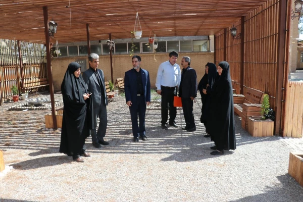 بازدید رئیس دانشگاه فرهنگیان استان کرمان از پردیس شهید باهنر کرمان (خواهران)