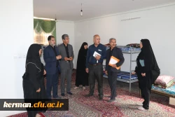 بازدید رئیس دانشگاه فرهنگیان استان کرمان از پردیس شهید باهنر کرمان (خواهران)