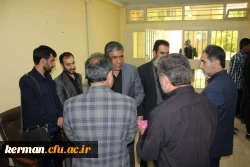 اعضای ستاد مصاحبه داوطلبان ورود به دانشگاه فرهنگیان استان کرمان از مراحل انجام مصاحبه بازدید نمودند.