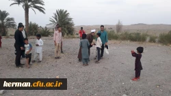 رئیس دانشگاه فرهنگیان کرمان در جمع دانشجومعلمان بسیجی در اردوی جهادی