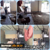 اهم فعالیت های عمرانی در پردیس های دانشگاه فرهنگیان استان کرمان جهت آماده نمودن امکانات آموزشی، دانشجویی و رفاهی در شهریور ماه ۹۸