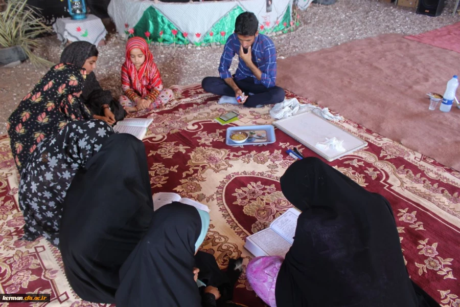 تلاش گروه جهادی شهید شهسواری بسیج دانشجویی دانشگاه فرهنگیان استان کرمان در منطقه زهکلوت رودبار جنوب به روایت تصویر 4