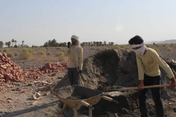 تلاش گروه جهادی شهید شهسواری بسیج دانشجویی دانشگاه فرهنگیان استان کرمان در منطقه زهکلوت رودبار جنوب به روایت تصویر 7