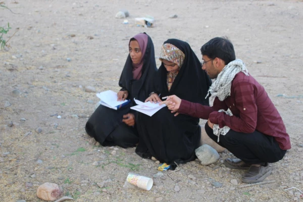 تلاش گروه جهادی شهید شهسواری بسیج دانشجویی دانشگاه فرهنگیان استان کرمان در منطقه زهکلوت رودبار جنوب به روایت تصویر 8