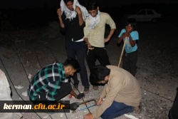 تلاش گروه جهادی شهید شهسواری بسیج دانشجویی دانشگاه فرهنگیان استان کرمان در منطقه زهکلوت رودبار جنوب به روایت تصویر 11