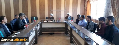 در جلسه ستاد اربعین دانشگاه فرهنگیان استان کرمان ، پیرامون بخشنامه مشارکت دانشگاهیان در پیاده روی اربعین بحث و تبادل نظر شد