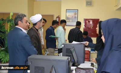 بازدید دکتر توان از روند انجام ارزیابی سلامت دانشجویان در پردیس خواجه نصیرالدین طوسی دانشگاه فرهنگیان کرمان