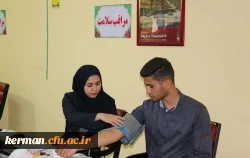 بازدید دکتر توان از روند انجام ارزیابی سلامت دانشجویان در پردیس خواجه نصیرالدین طوسی دانشگاه فرهنگیان کرمان 5