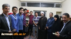 بازدید ریاست دانشگاه فرهنگیان استان از سراهای دانشجویی پردیس خواجه نصیرالدین طوسی (برادران) 9