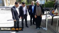 به مناسبت گرامیداشت هفته تربت بدنی نمایشگاه تندرستی در پردیس خواجه نصیرالدین طوسی دانشگاه فرهنگیان کرمان برپاشد. 2