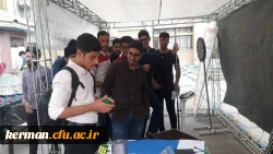 به مناسبت گرامیداشت هفته تربت بدنی نمایشگاه تندرستی در پردیس خواجه نصیرالدین طوسی دانشگاه فرهنگیان کرمان برپاشد. 3