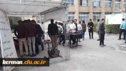 به مناسبت گرامیداشت هفته تربت بدنی نمایشگاه تندرستی در پردیس خواجه نصیرالدین طوسی دانشگاه فرهنگیان کرمان برپاشد. 4