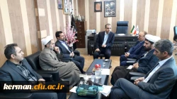 دیدار رئیس دانشگاه فرهنگیان استان کرمان با مدیر بنیاد نهج البلاغه جنوب شرق کشور