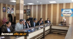 سی و دومین جلسه شورای پژوهشی و اولین جلسه هماهنگی کمیته های مراسم هفته پژوهش دانشگاه فرهنگیان کرمان 2