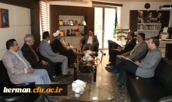 دیدار با رئیس سازمان مدیریت و برنامه ریزی استان کرمان