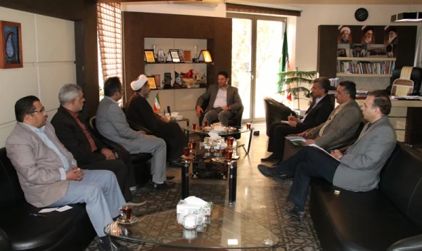 دیدار با رئیس سازمان مدیریت و برنامه ریزی استان کرمان