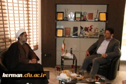 دیدار با رئیس سازمان مدیریت و برنامه ریزی استان کرمان