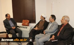 دیدار با رئیس سازمان مدیریت و برنامه ریزی استان کرمان