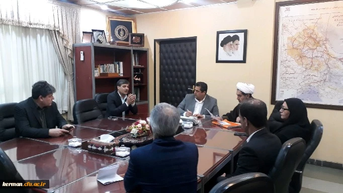 کارگروه واگزاری زمین به دانشگاه فرهنگیان کرمان