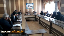 سی امین جلسه شورای دانشجویی دانشگاه فرهنگیان کرمان برگزارشد. 2