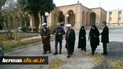 بازدید مهندس فعالی مدیرکل میراث فرهنگی استان کرمان از دانشگاه فرهنگیان