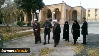 مدیرکل میراث فرهنگی استان کرمان در بازدید از دانشگاه فرهنگیان در خصوص مرمت و بازسازی بنای بانک شاهی قول مساعد داد.
