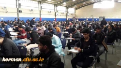 بازدید ریاست دانشگاه فرهنگیان استان کرمان از فرایند برگزاری امتحانات پایانی نیمسال اول سال تحصیلی 98-99 در پردیس خواجه نصیرالدین طوسی 4