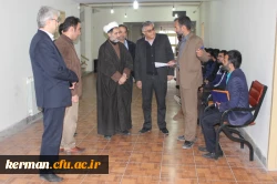 بازدید رئیس دانشگاه فرهنگیان کرمان از فرآیند مصاحبه آزمون استخدام پیمانی آموزش و پرورش – بهمن ماه 98 2