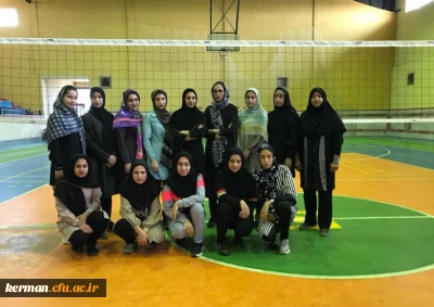 راهیابی تیم والیبال دختران دانشگاه فرهنگیان کرمان به المپیاد ورزشی وزارت علوم تحقیقات و فناوری