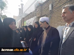 حضور حماسی دانشگاه فرهنگیان کرمان در راهپیمایی یوم الله ۲۲ بهمن 3