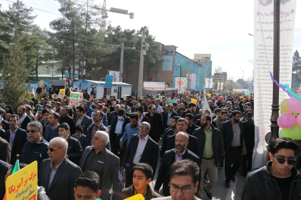 حضور حماسی دانشگاه فرهنگیان کرمان در راهپیمایی یوم الله ۲۲ بهمن 6