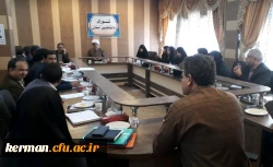 نشست مشترک شورای دانشجویی و کمیته تغذیه و سلامت دانشگاه فرهنگیان استان کرمان 2