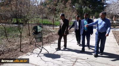 گرامیداشت هفته منابع طبیعی و روز درختکاری در دانشگاه فرهنگیان استان کرمان 