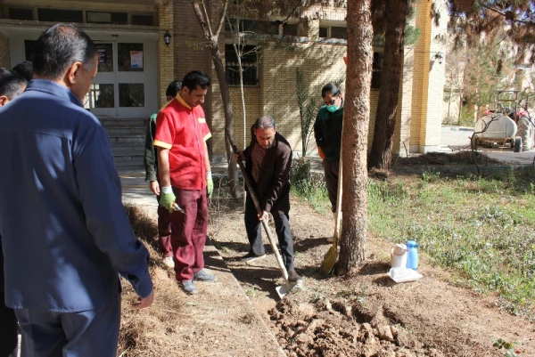 گرامیداشت هفته منابع طبیعی و روز درختکاری در دانشگاه فرهنگیان استان کرمان  5