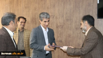 در دانشگاه فرهنگیان استان کرمان برگزار شد

آیین معارفه معاون توسعه منابع و دانشجویی پردیس شهید باهنر (خواهران)