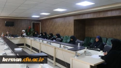 آیین معارفه معاون توسعه منابع و دانشجویی پردیس شهید باهنر (خواهران) 5