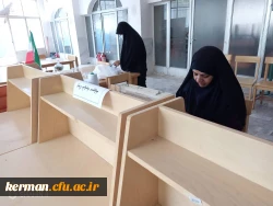 کارگاه تولید ماسک در پردیس شهید باهنر دانشگاه فرهنگیان استان کرمان 3