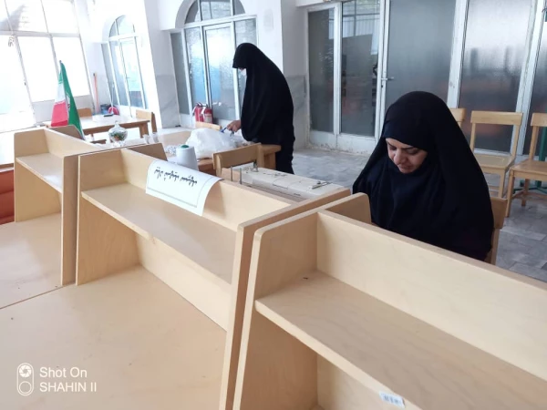 کارگاه تولید ماسک در پردیس شهید باهنر دانشگاه فرهنگیان استان کرمان 3